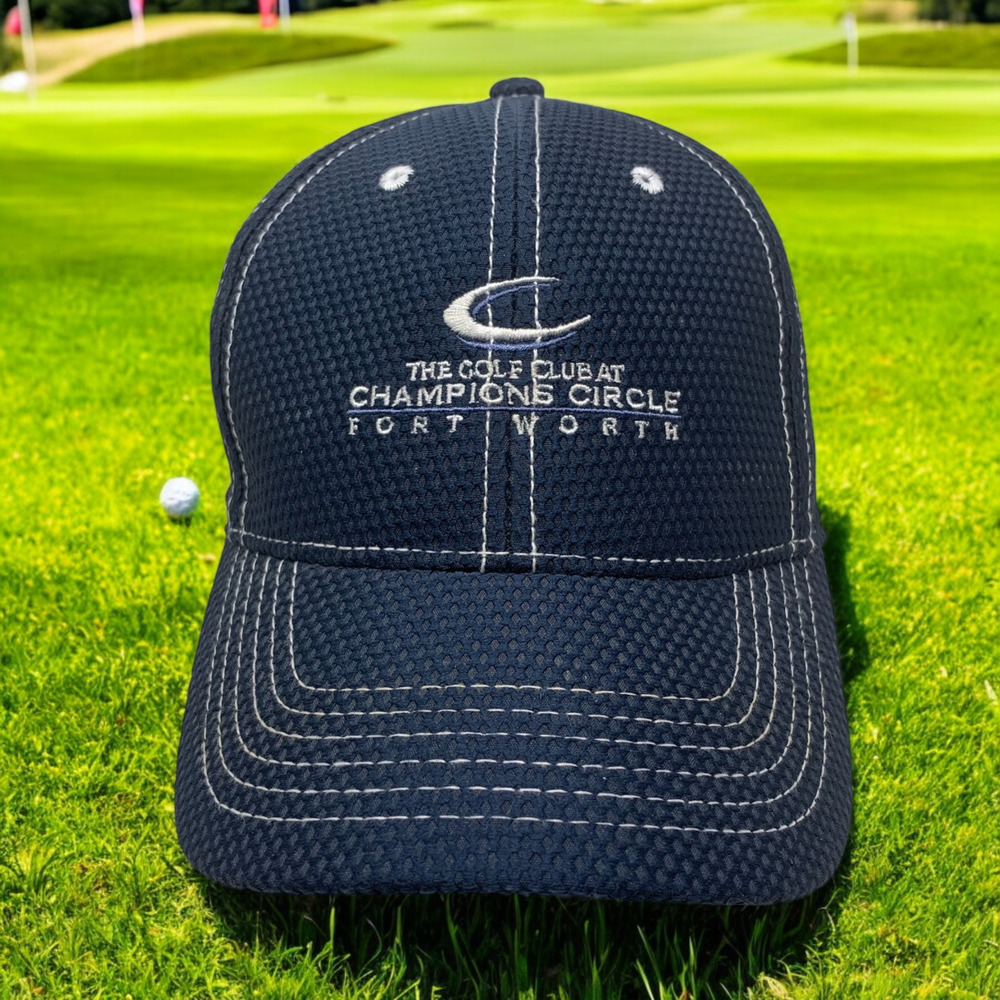 Ahead Performance Golf Club Fort Worth Texas Blue Hat Cap Strapback UPF 50+